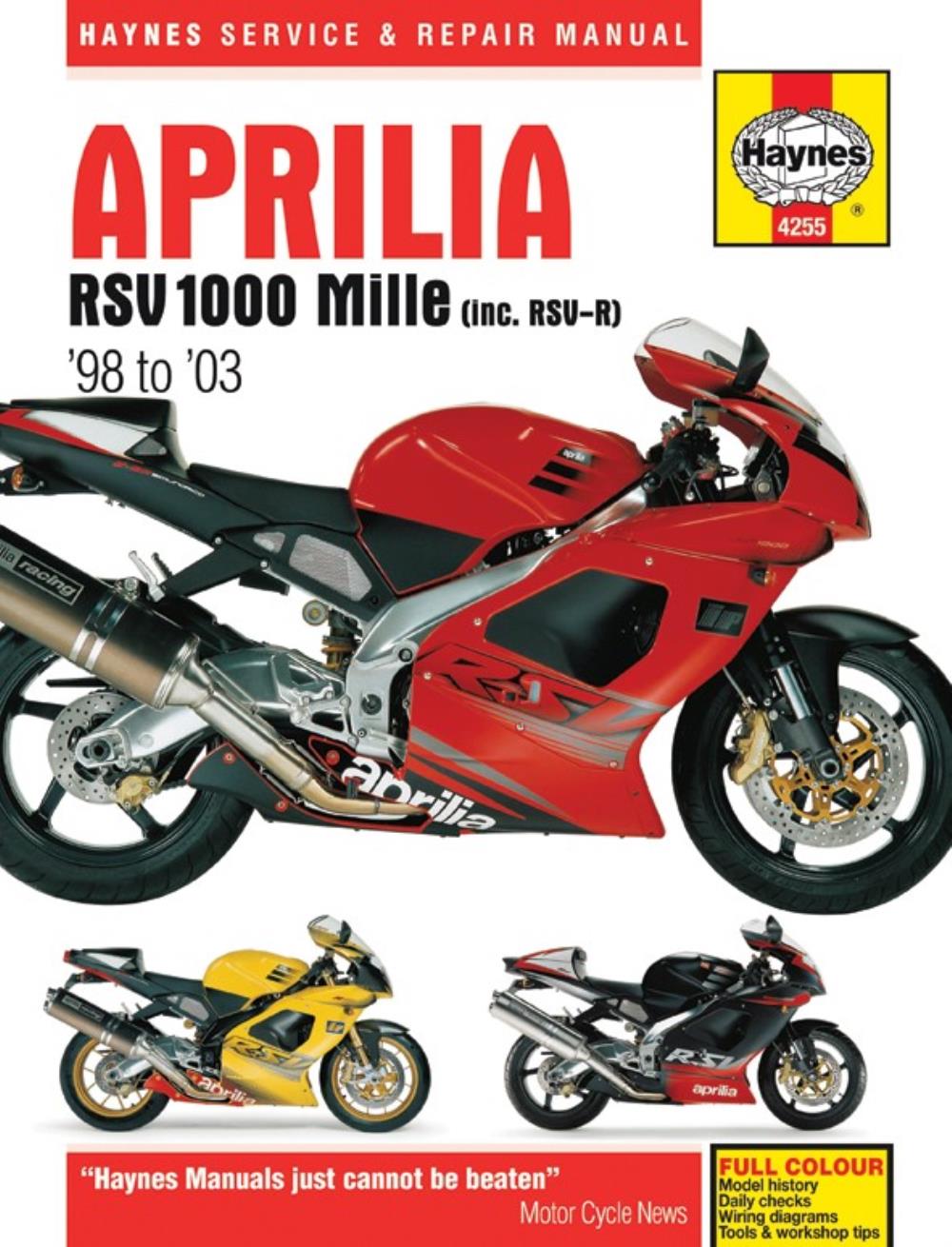 2003 aprilia rsv 1000 wiring diagram