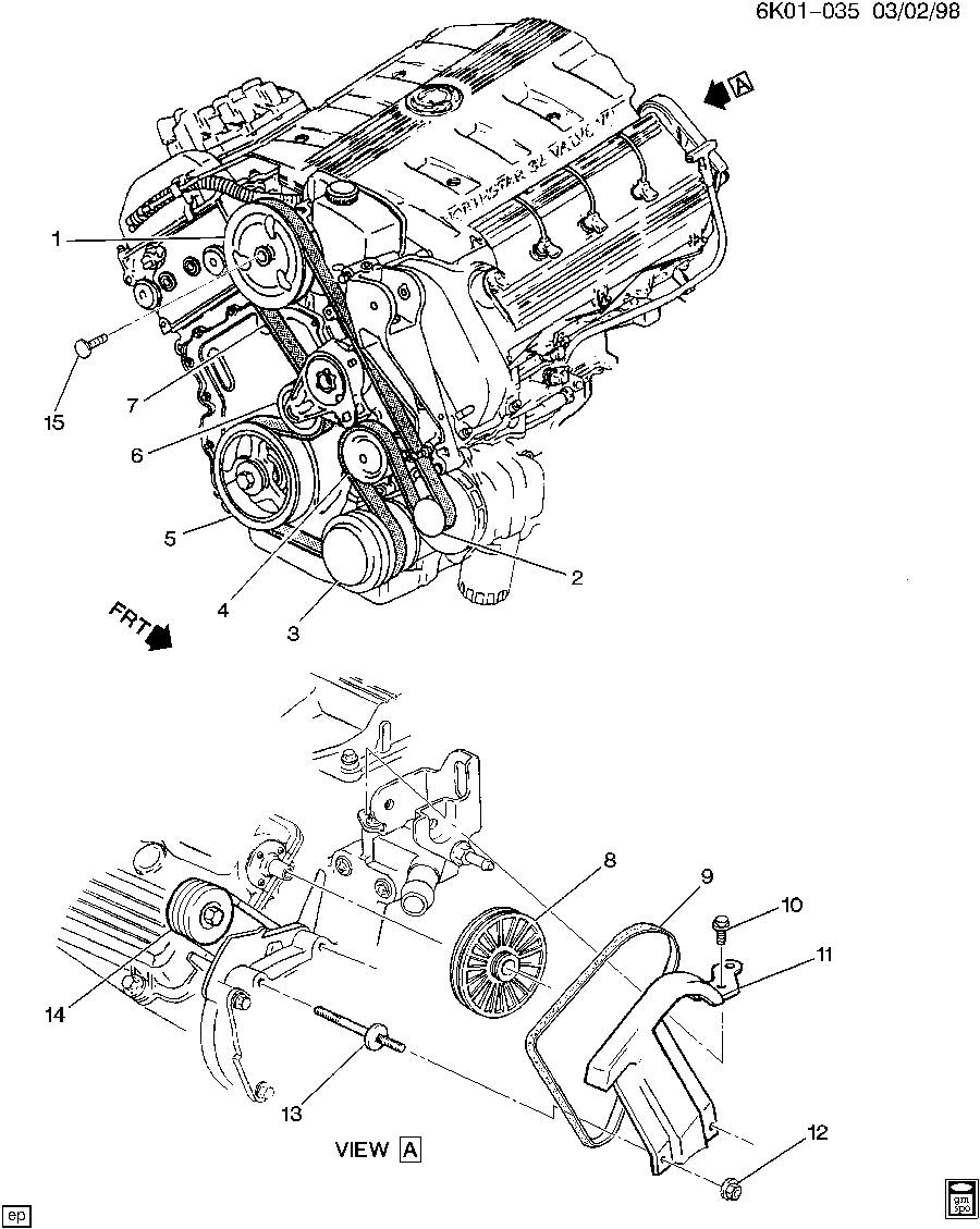 2003 Cadillac Deville Serpentine Belt Diagram - Wiring Diagram Pictures