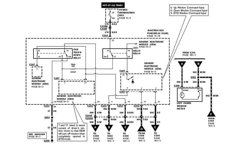 2003 ford f150 supercab window switch wiring diagram