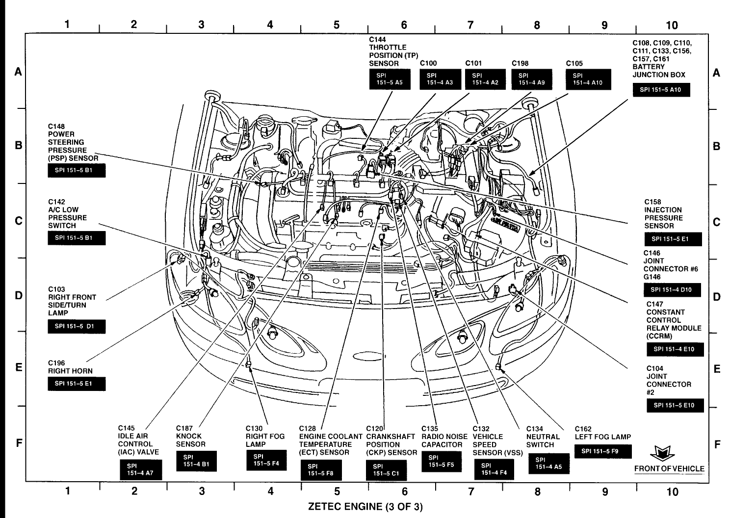 2003 ford focus zx3 ignition wiring diagram