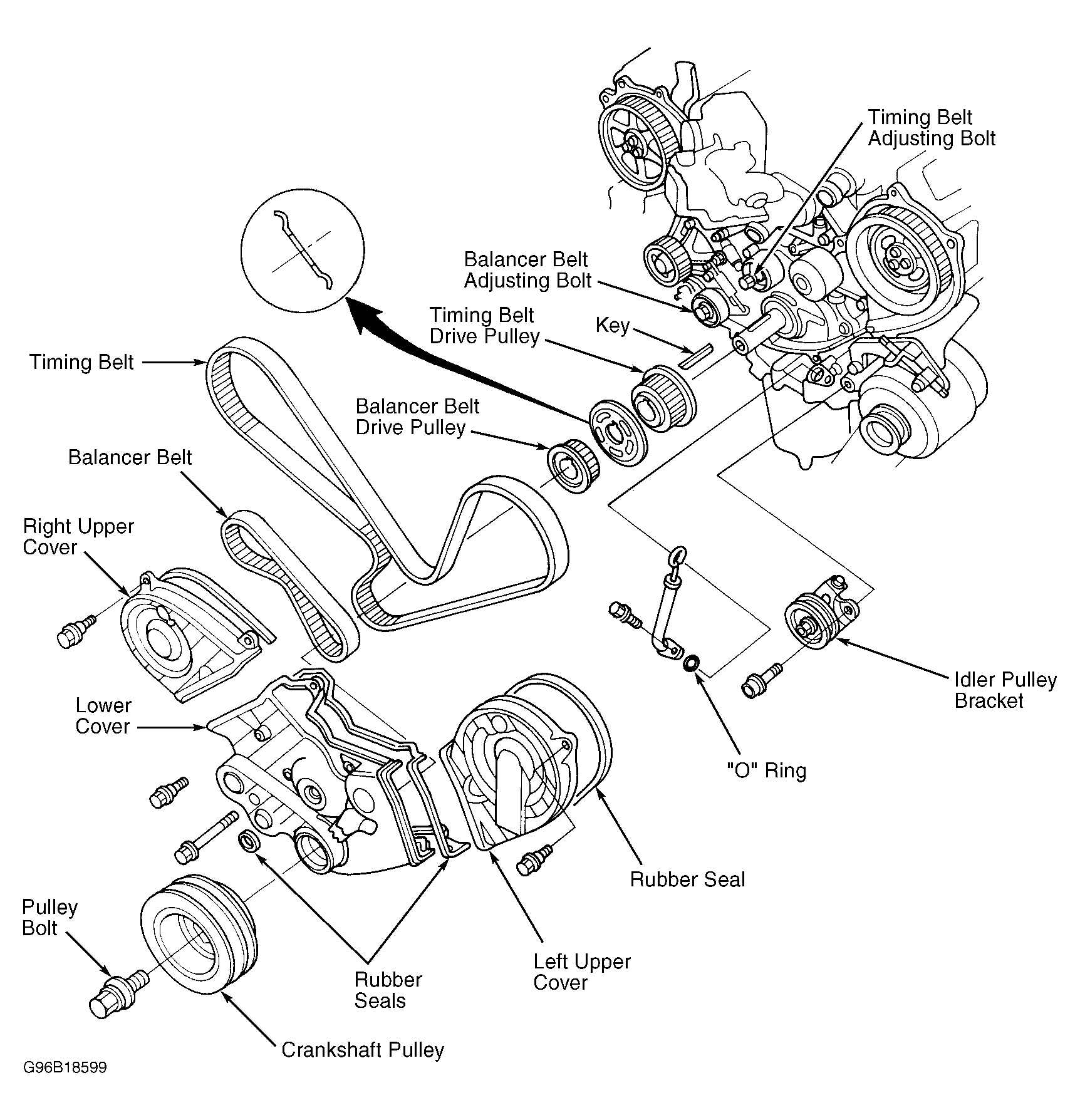 2003 isuzu rodeo serpentine belt diagram