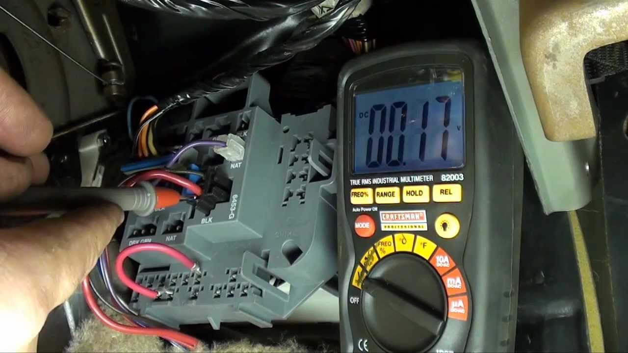 2003 pontiac montana daytime running lights wiring diagram