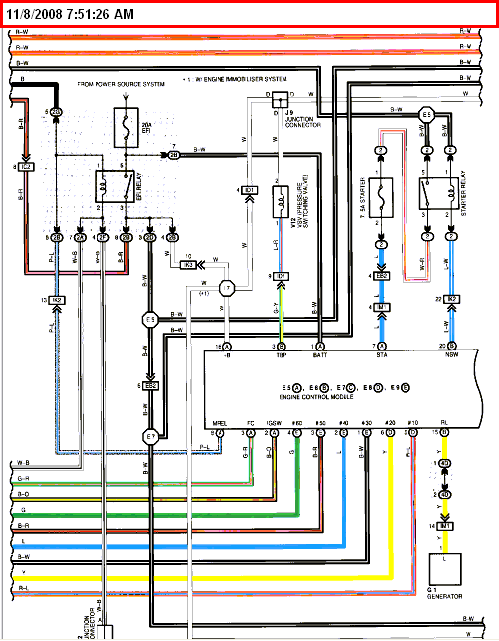 2003 toyota highlander 3.0l oxygen sensor wiring diagram