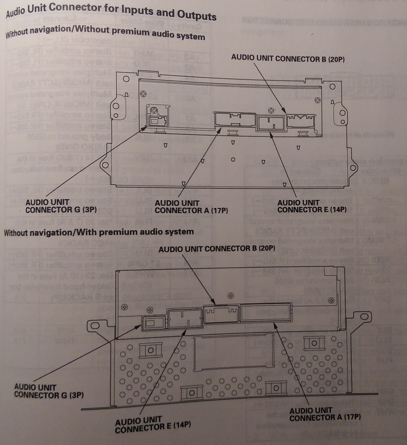 Acura Mdx 2004 Mdx Radio Steering Wheel Control Factory Harness Wiring Diagram Color from schematron.org