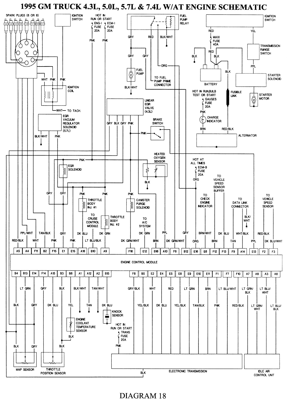 2004 Chevrolet Silverado 2500hd Input Turbine Sensor ...