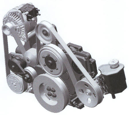 2004 dodge ram 2500 diesel serpentine belt diagram