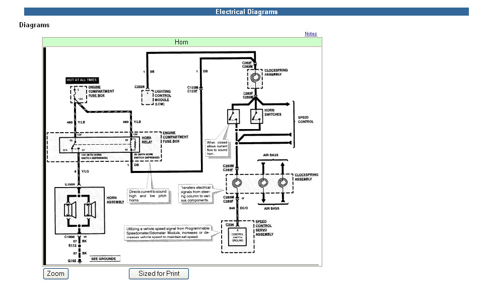 2004 ford crown vidtoria speedometer wiring diagram