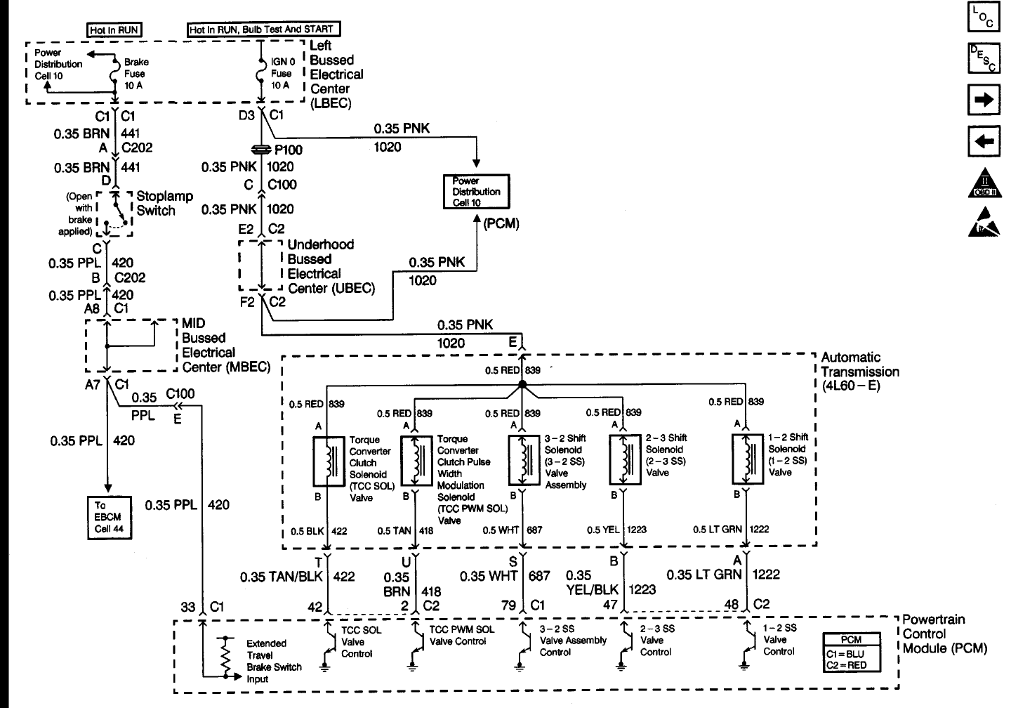 2004 hummer h2 radio connector c1 and c2 wiring diagram