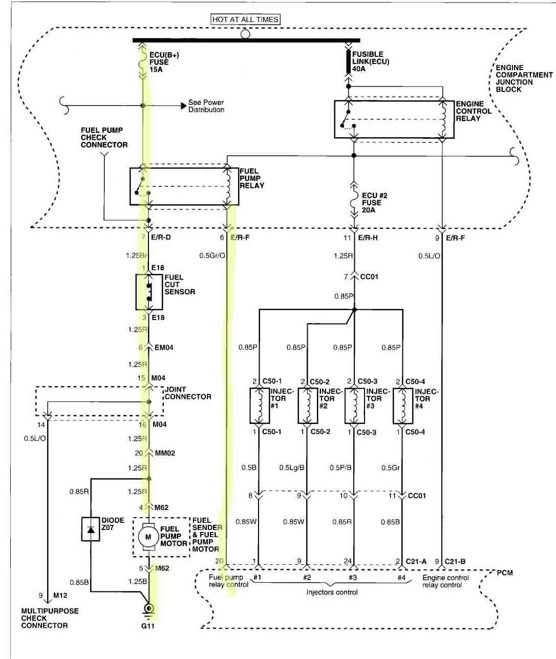 2004 hyundai xg350 wiring diagram