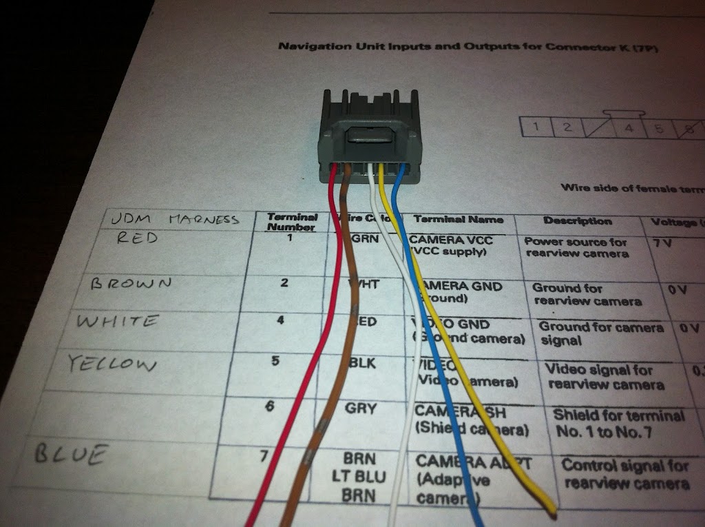 2004 lexus rx330 backup camera wiring diagram