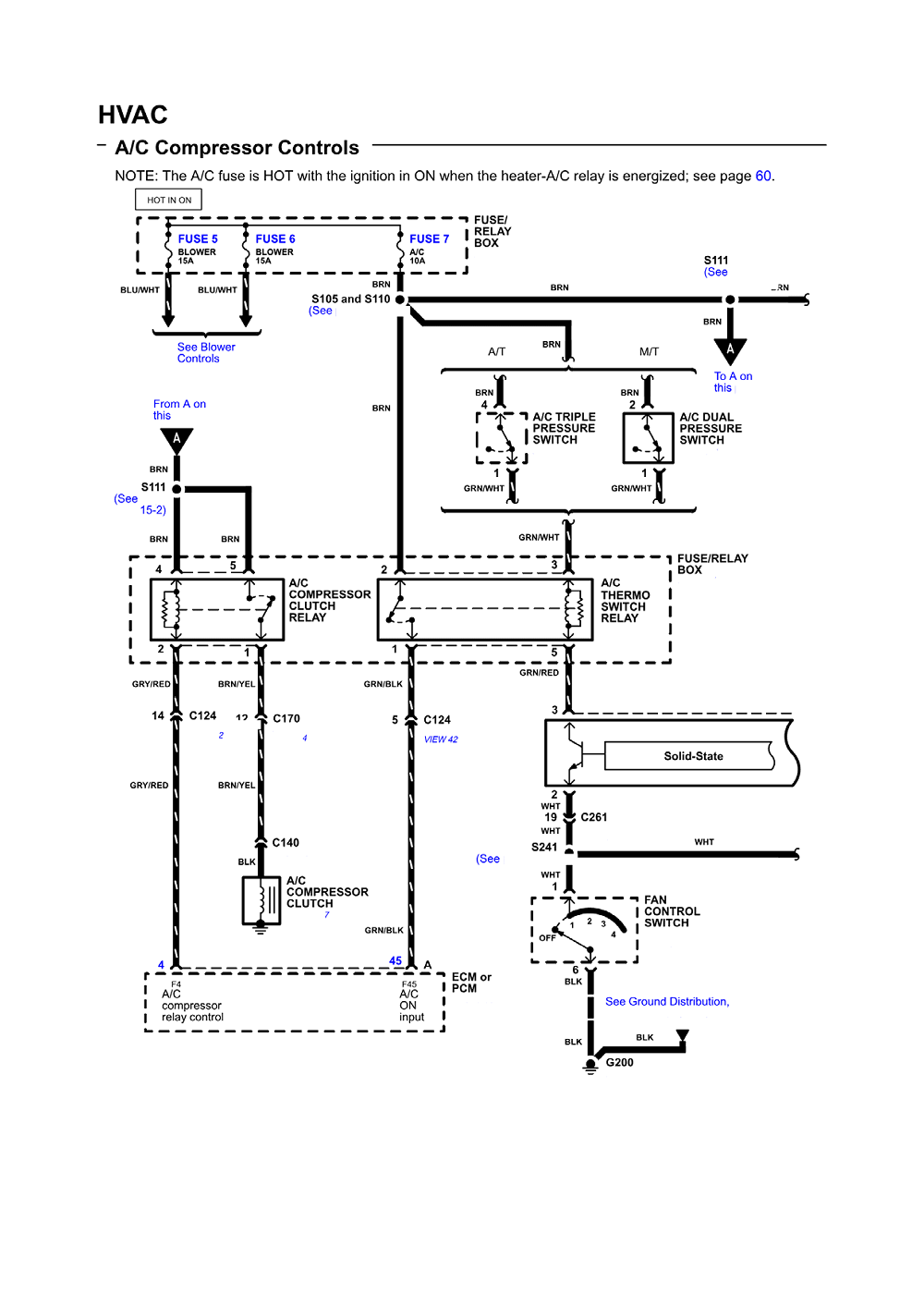 2004 pace car ac compressor wiring diagram