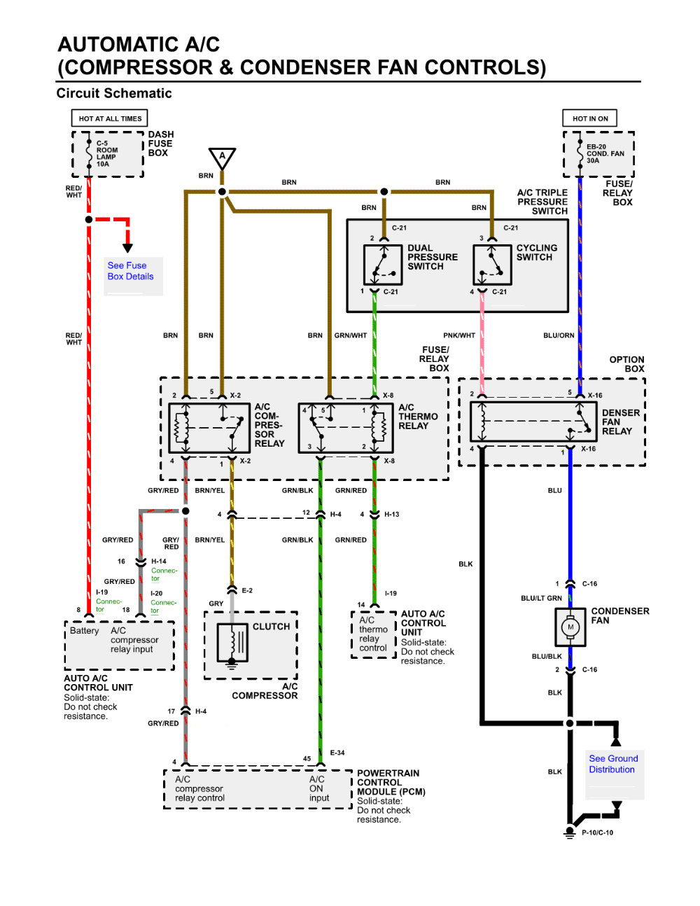 2004 pace car ac compressor wiring diagram