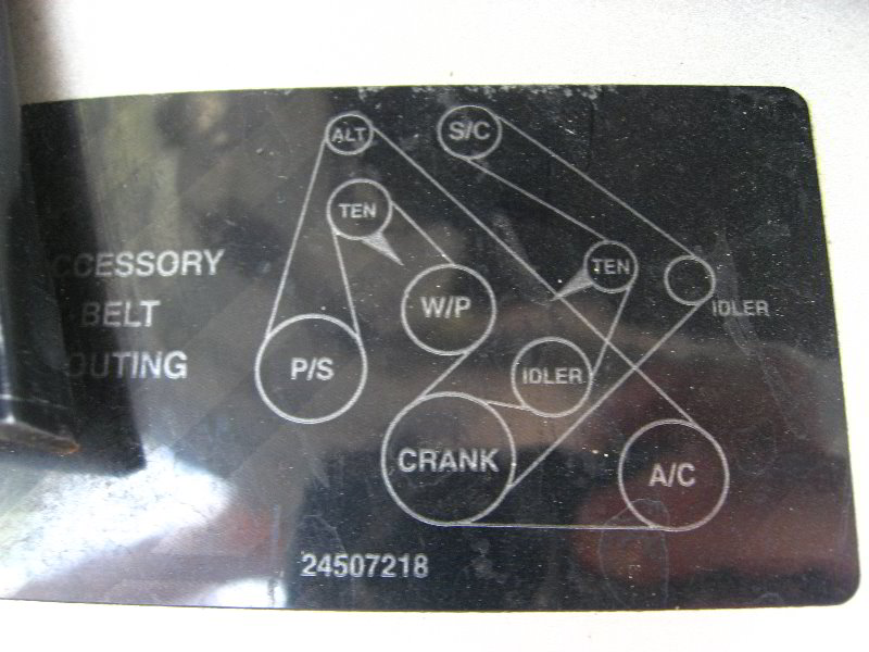 2004 pontiac grand prix serpentine belt diagram