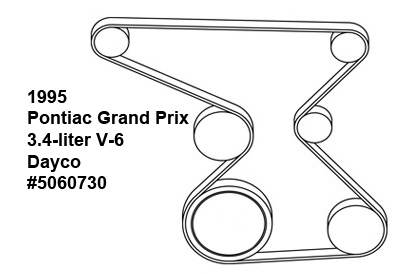 2004 pontiac grand prix serpentine belt routing
