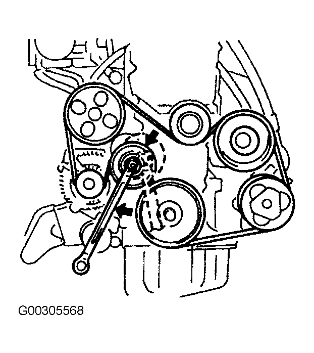 2004 suzuki forenza serpentine belt diagram