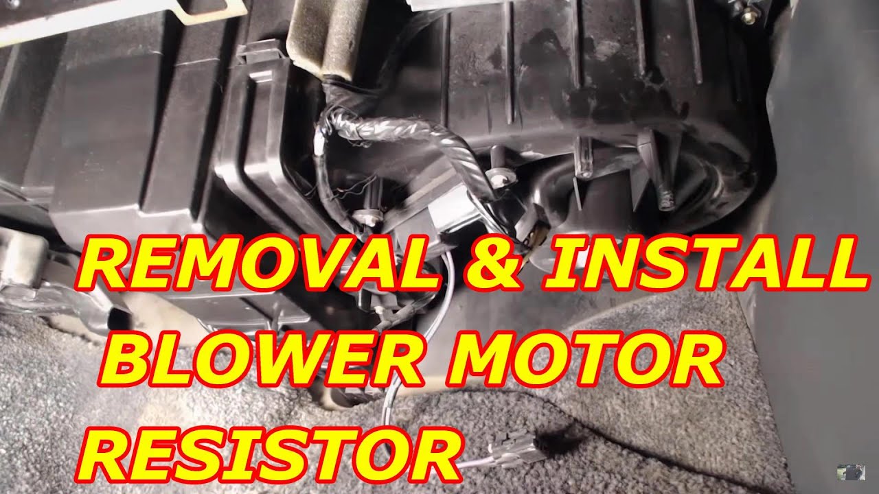 2004 trailblazer blower motor resitor wiring diagram