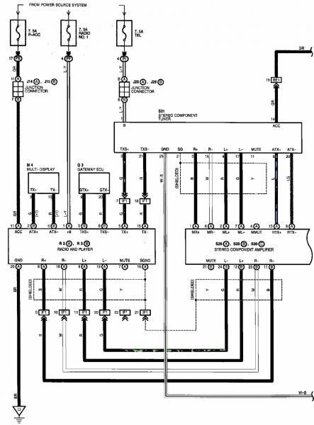 2004lexus ls430radio wiring diagram