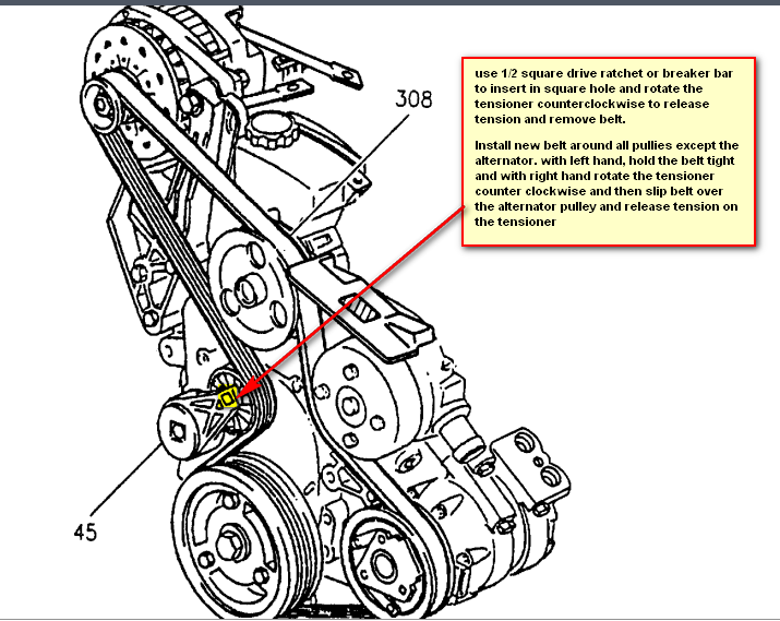 2005 buick lacrosse serpentine belt diagram