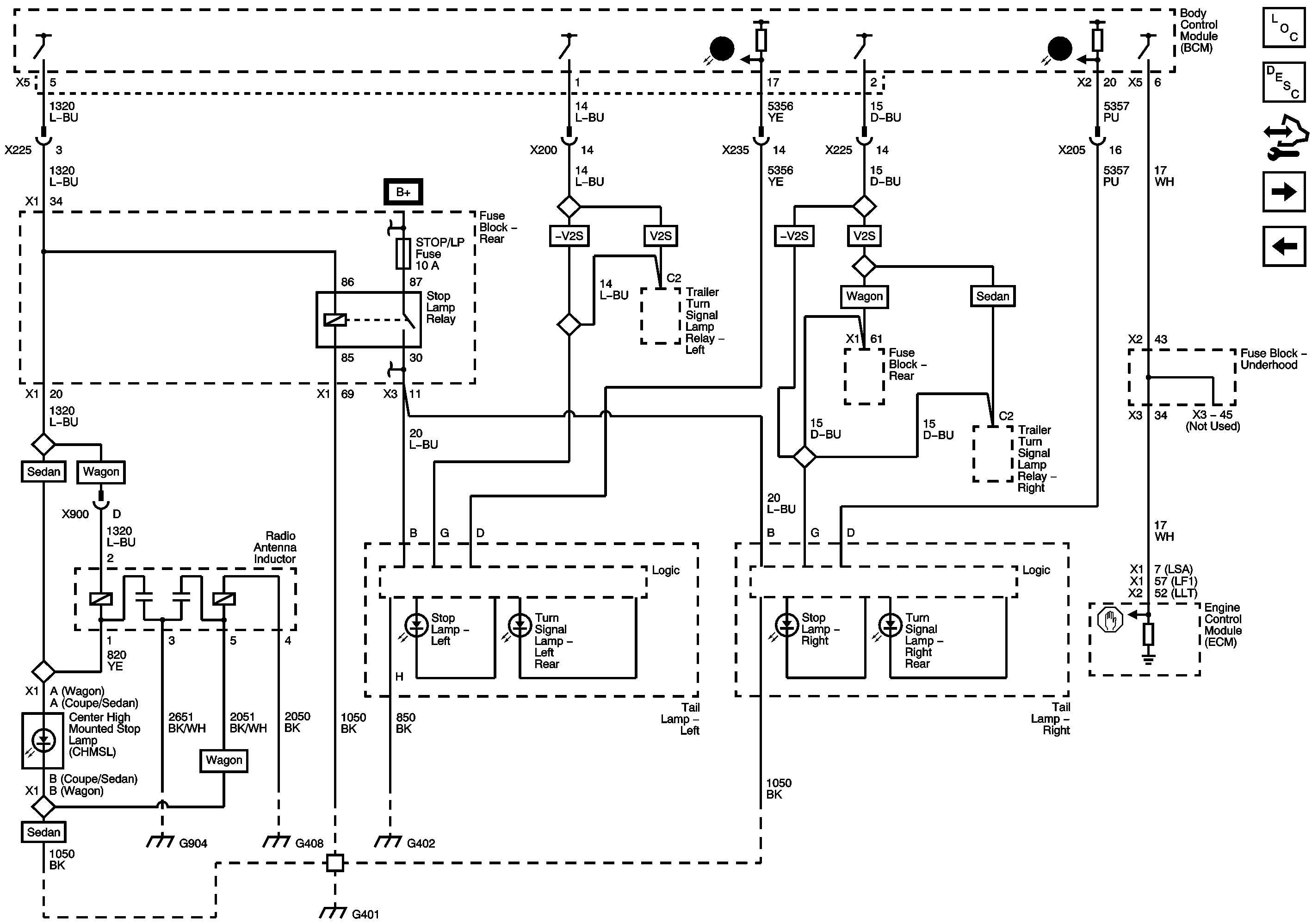 2005 Cadillac Srx Turn Signal Wiring Diagram from schematron.org