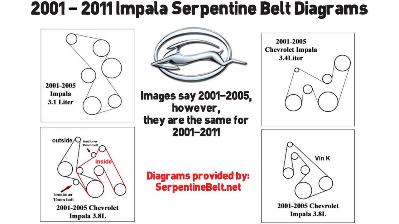 2005 chevy equinox serpentine belt diagram