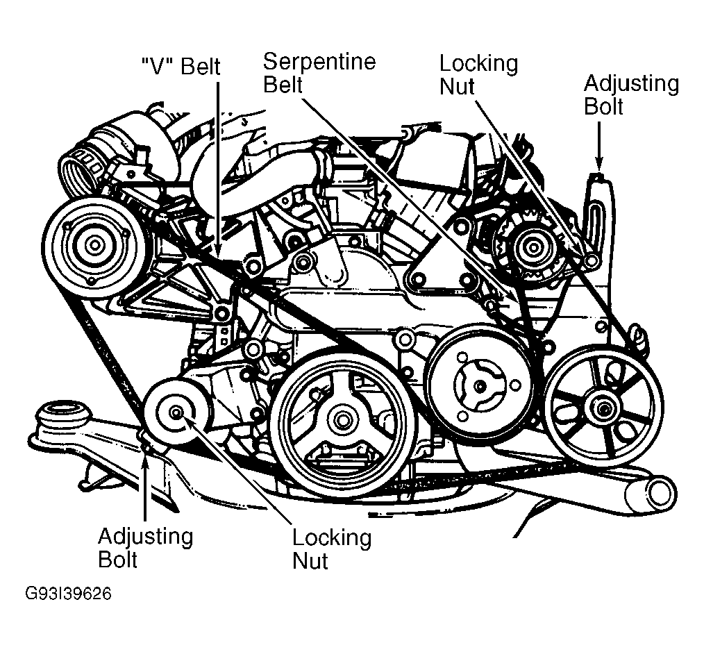 2005 dodge neon serpentine belt diagram