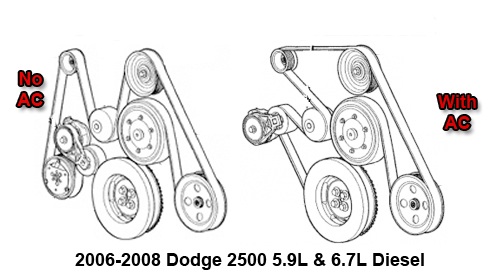 2005 dodge neon serpentine belt diagram