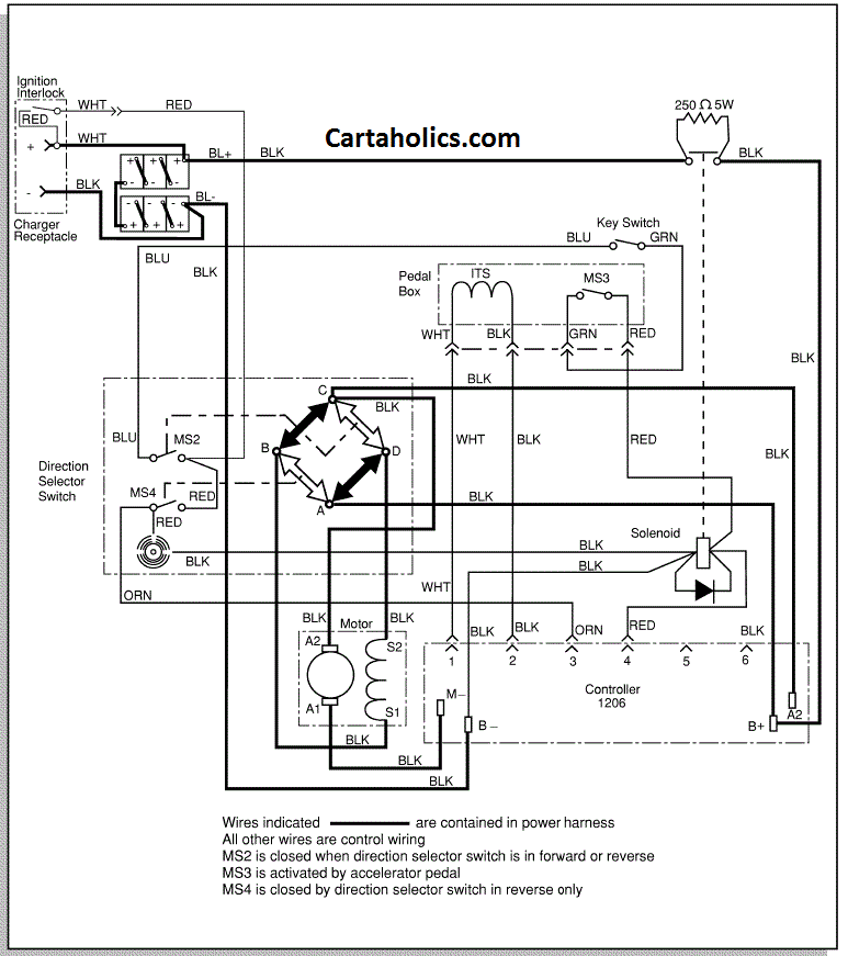 2005 ezgo txt wiring diagram