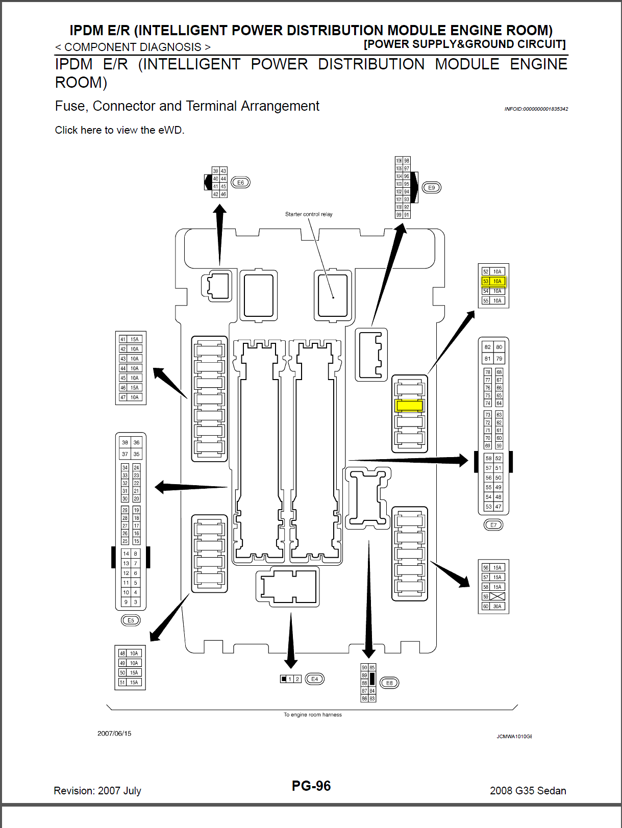 2005 g35 fuse box diagram