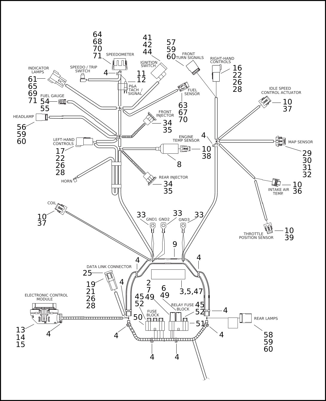 2005 harley davidson fxstsi ckp wiring diagram