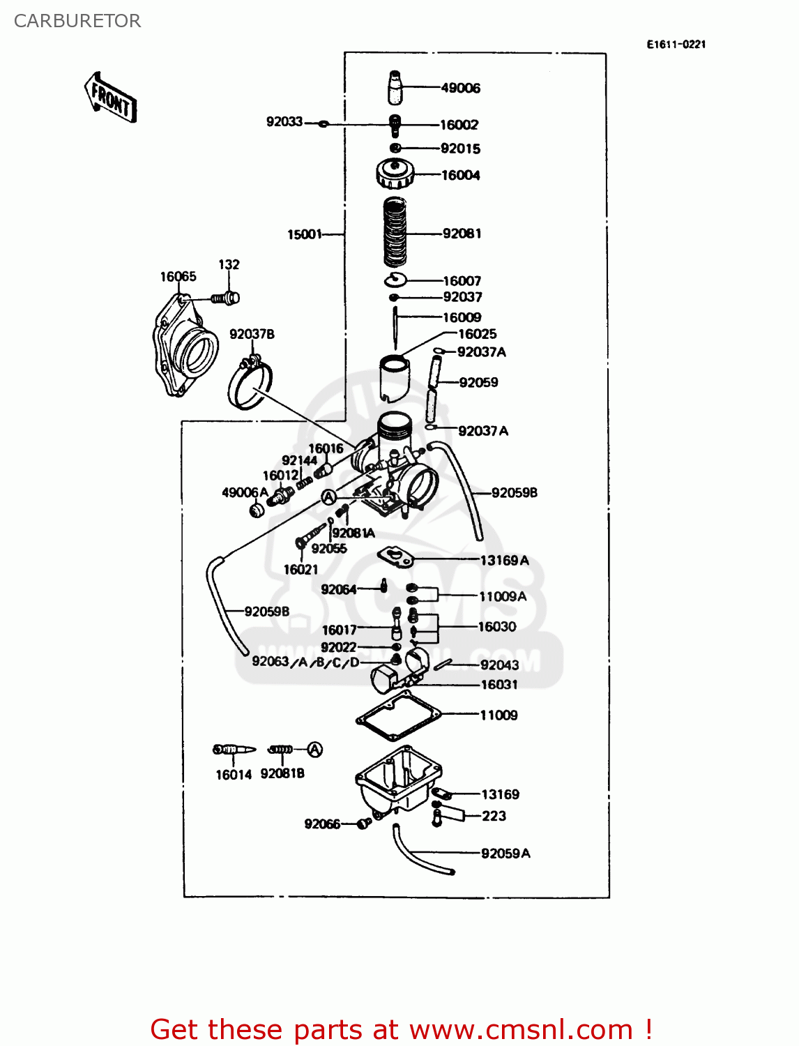 2005 kawasaki prairie 360 carburetor diagram