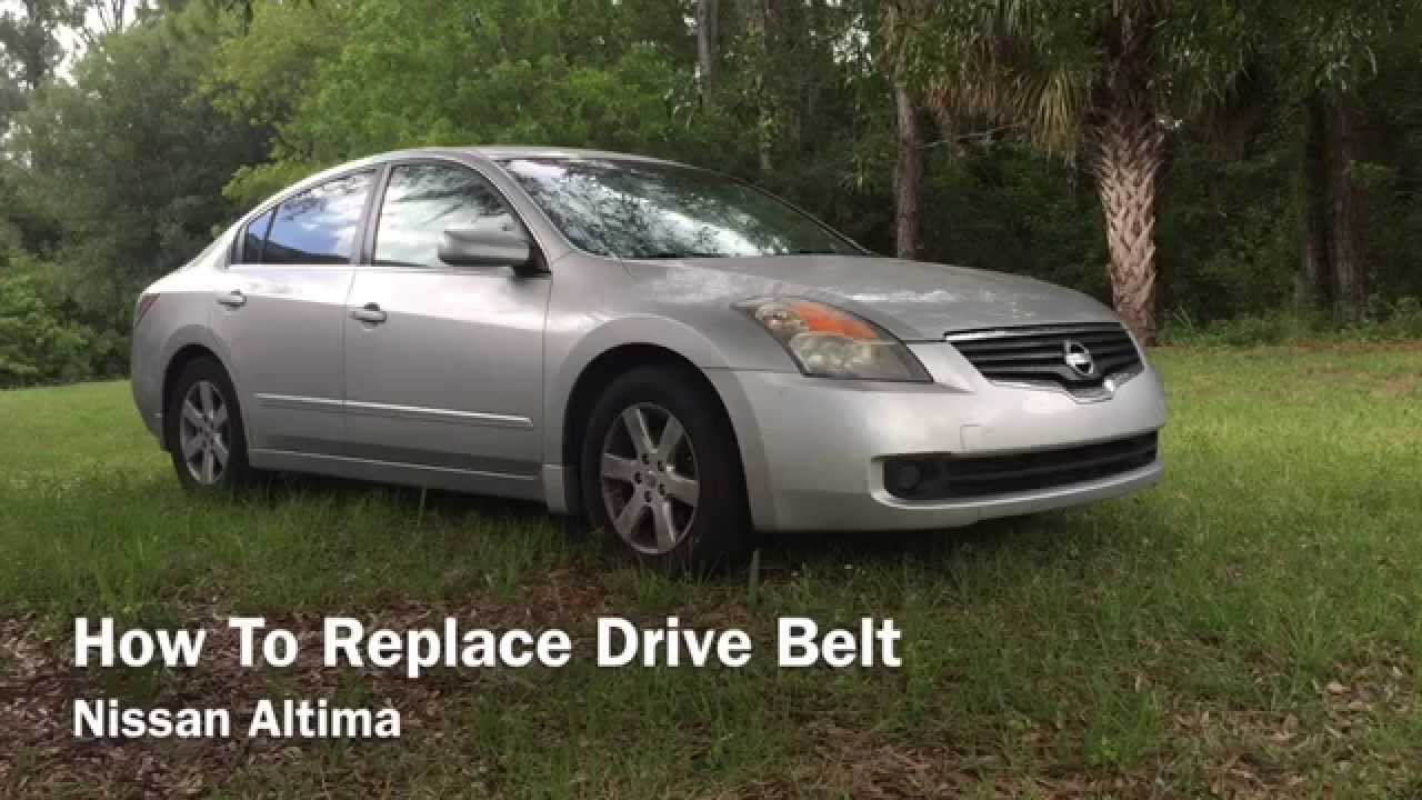 2005 nissan altima belt routing