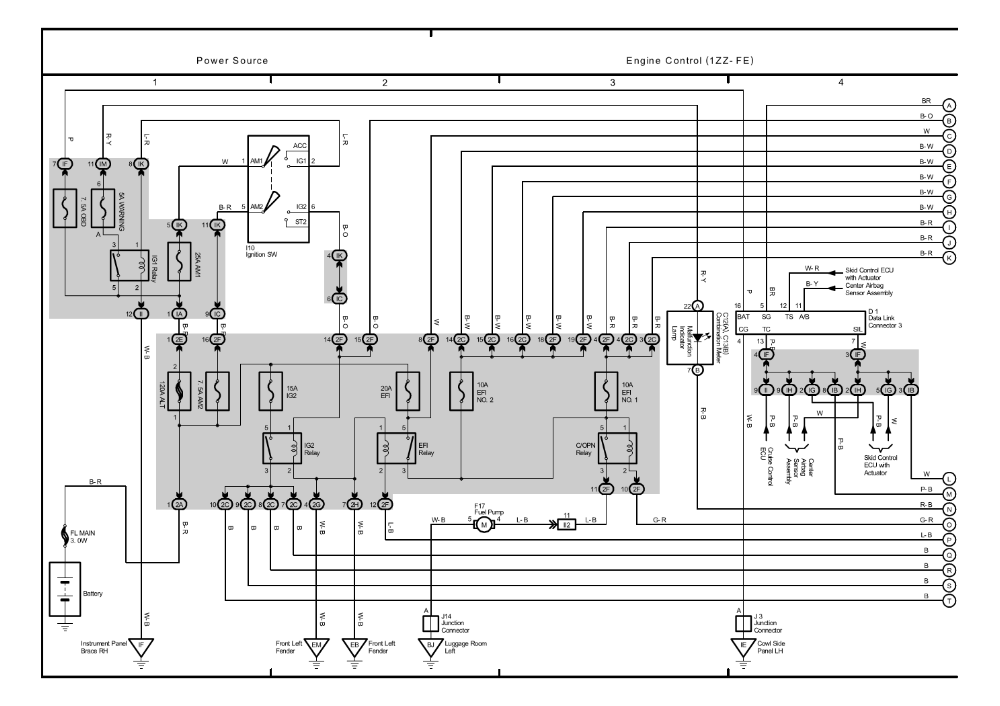 2005 pontiac +vibe +radio +wiring diagram