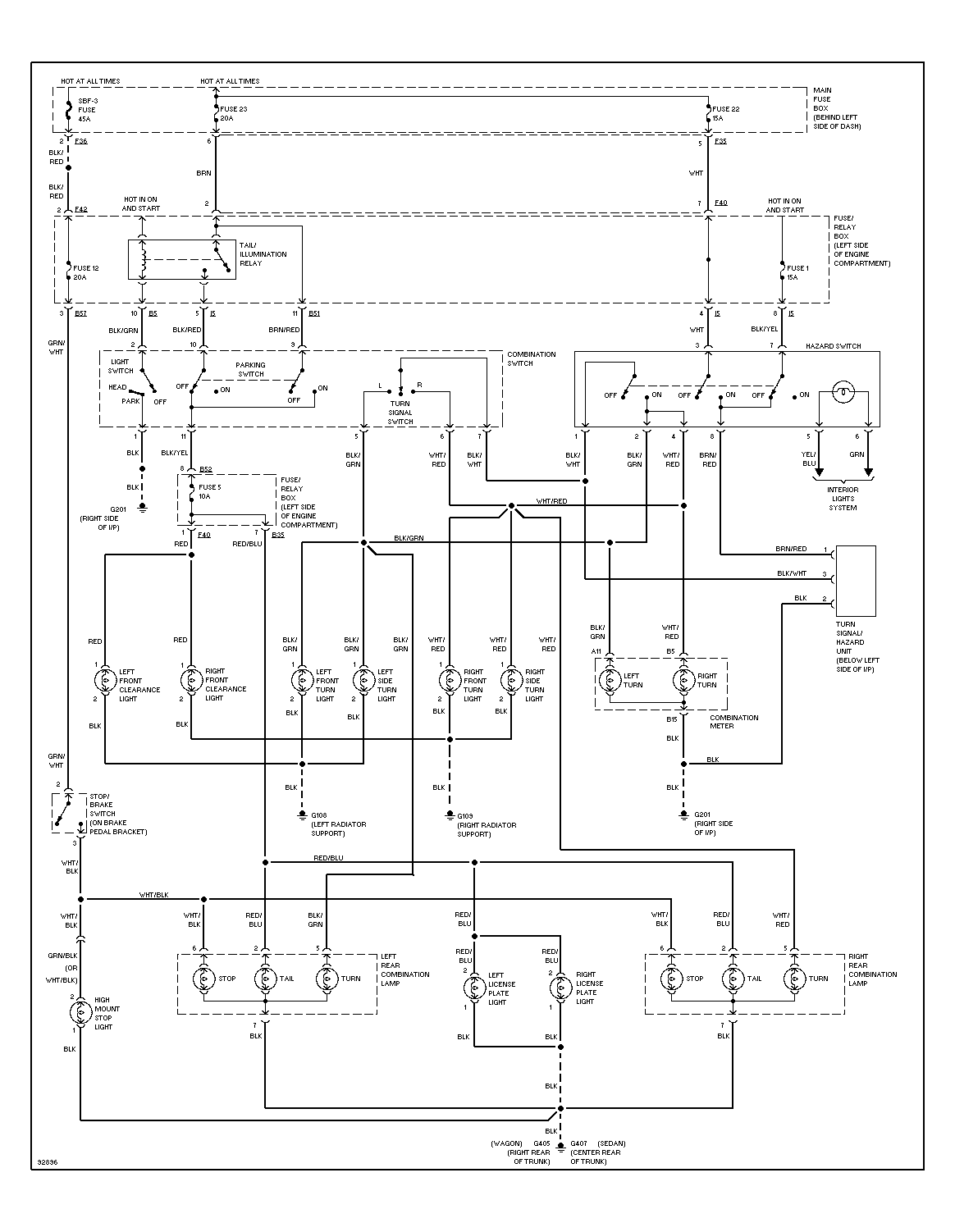 Diagram  1995 Subaru Impreza Engine Sensor Diagram Full