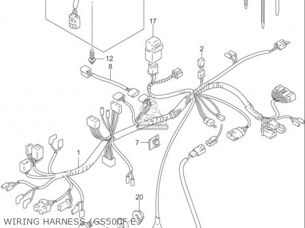 2005 suzuki gs500 wiring diagram