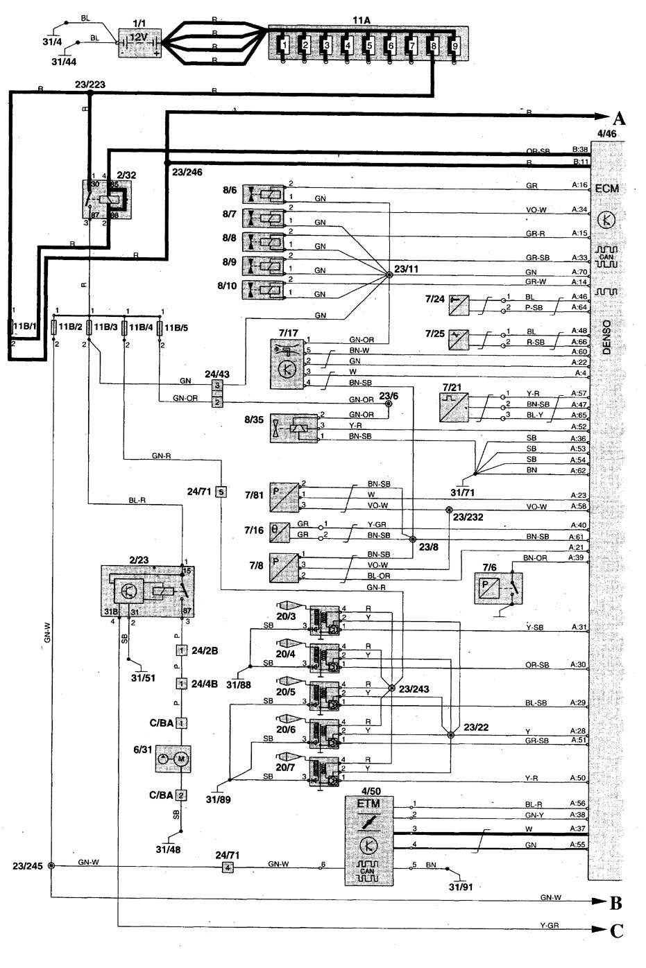 2006 buyang fa-c70 wiring diagram