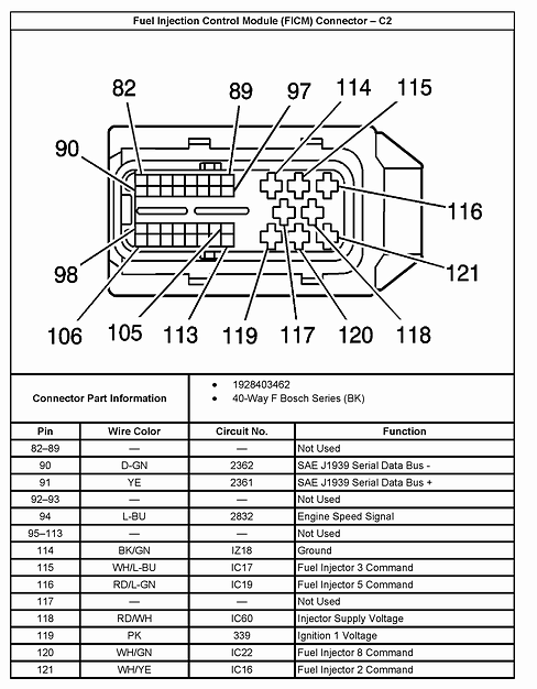 2006 duramax ficm wiring diagram