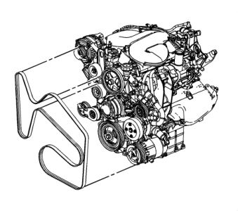 2007 chevy malibu serpentine belt diagram