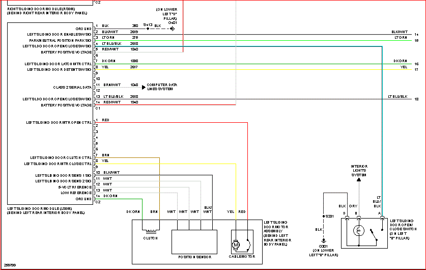 2007 chevy uplander oem stereo wiring diagram