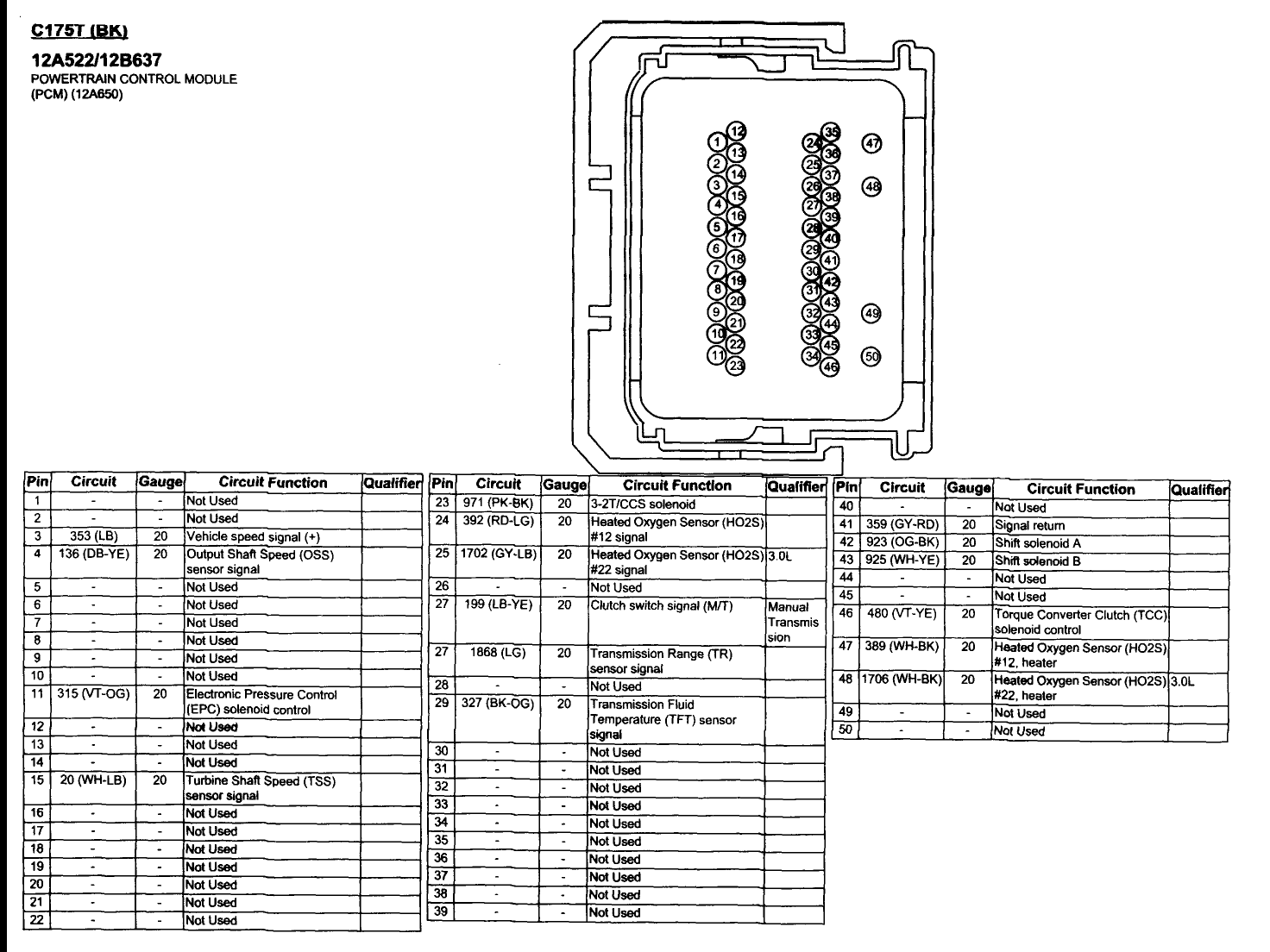 2007 g5 pcm wiring diagram