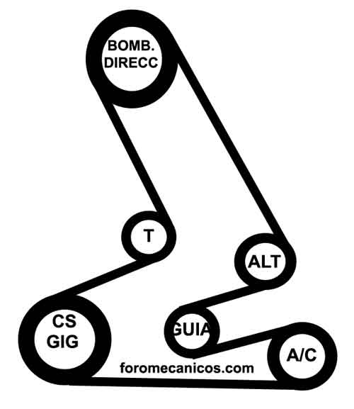 2007 honda cr v serpentine belt diagram