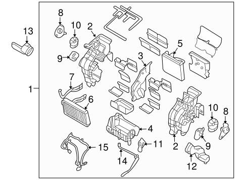 2007 hyundai entourage serpentine belt diagram