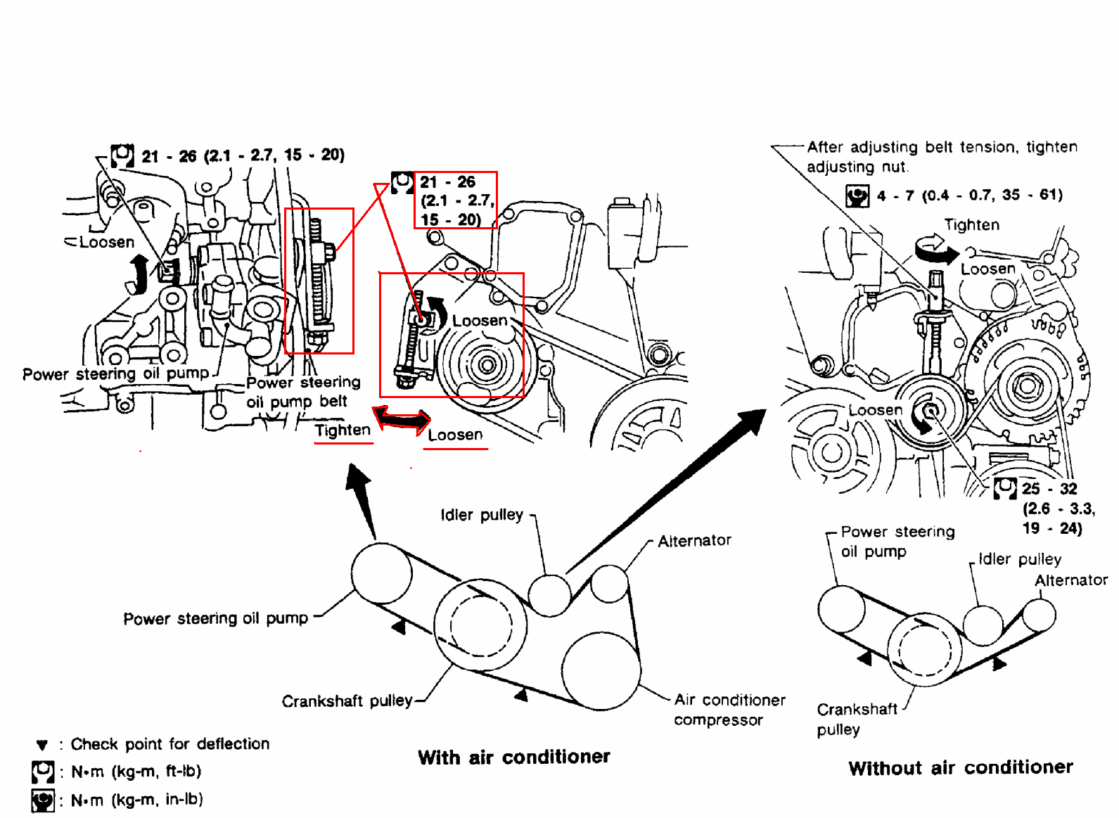 2007 nissan altima serpentine belt diagram