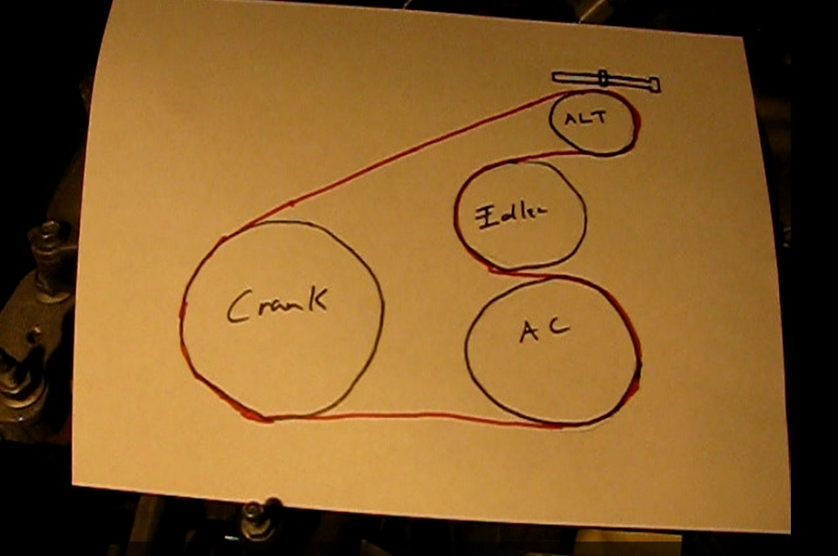 2007 pontiac vibe serpentine belt diagram