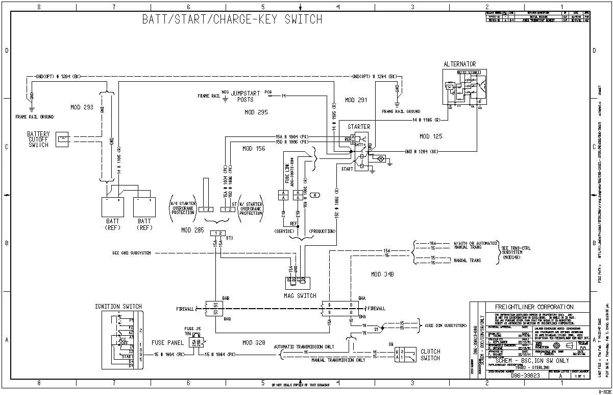 2007 Sterling Lt9500 Wiring Diagram Work Lights