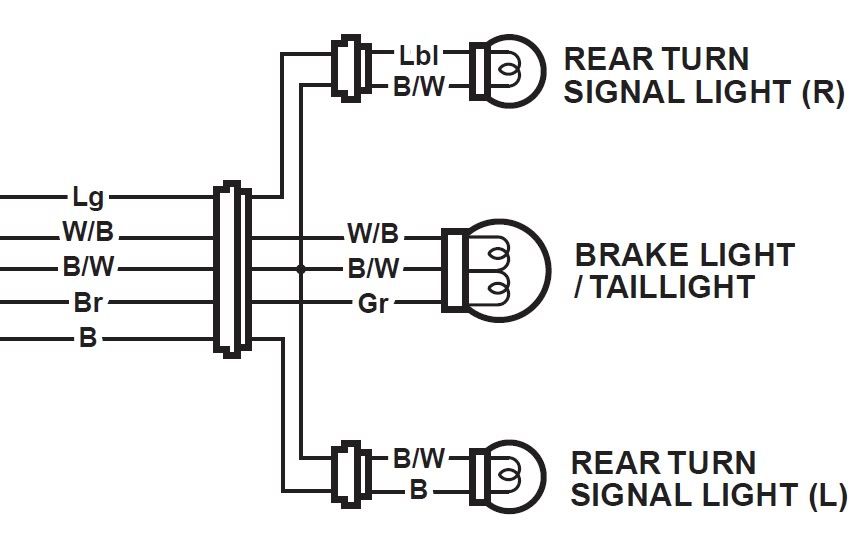 2007 Suzuki Vl800 Rear Brake Light Wiring Diagram