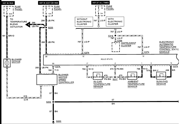 2007 Taurus Condenser Fan Wiring Diagram - Wiring Diagram Pictures