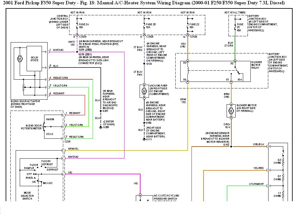 2007 taurus condenser fan wiring diagram