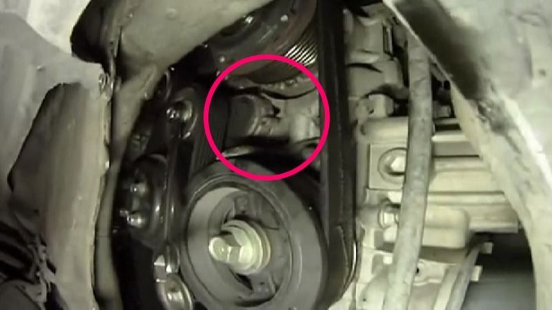 2007 toyota camry 2.4 serpentine belt diagram