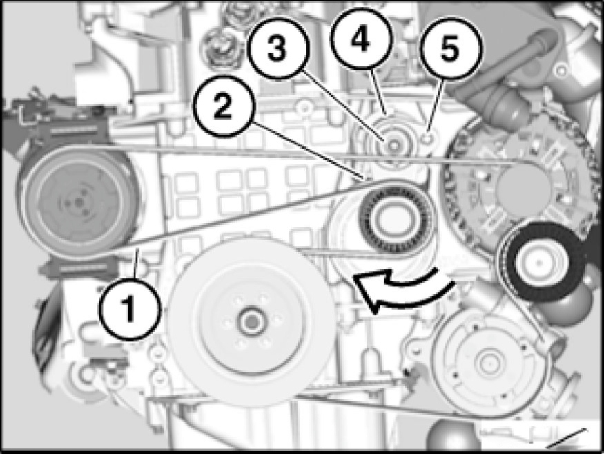 2008 bmw 328i serpentine belt diagram