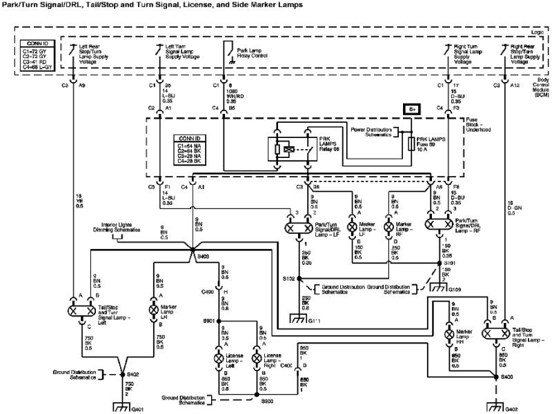 2008 Chevy Hhr Turn Signal Wiring Diagram Bulb